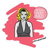 Marylin Monroe por Mònica Ramoneda. Design, and Motion Graphics project by mònica ramoneda aiguadé - 04.17.2013