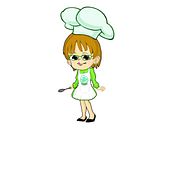 logo blog ailatan en la cocina. Traditional illustration, and Design project by Mariano Isidro - 04.23.2013