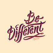 First Letterings. Un proyecto de Ilustración tradicional de Gustavo Mancini - 25.04.2013