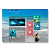 web Sea Divers. Advertising, Programming, and Design project by Kike Fernández - 04.27.2013