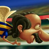 Poy y la palomita. Traditional illustration project by Lisandro Trepeu - 04.28.2013