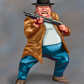 Ilustración 2d. Design, Advertising, and Traditional illustration project by Christian Nuñez Gonçalves - 05.03.2013