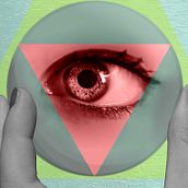 El ojo que todo lo ve. Advertising, Design, Traditional illustration, and Photograph project by Carolina Pareja - 05.16.2013