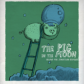 THE PIG ON THE MOON. Traditional illustration project by Jonathan Romero Ruiz - 05.16.2013