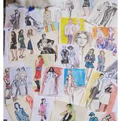 Fashion Dibus. Un proyecto de Ilustración tradicional de Saya Solana - 22.05.2013