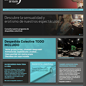 Barcelona noche: contenidos. Advertising project by Celia Ramón Wyser - 06.07.2013