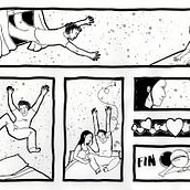 Comic . Ilustrație tradițională de Elena Quintana Veci - 06.20.2013