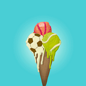 cartel campamento deportivo verano Ein Projekt aus dem Bereich Traditionelle Illustration, Werbung und Design von Rubén Lorenzo León - 20.06.2013