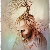 Arbol-MenTal, El Vuelo de las Ideas. Traditional illustration project by Sergi Cànovas Blanch - 06.26.2013