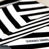 Sonic Seminars. Een project van  Ontwerp van Aniana Heras - 26.06.2013