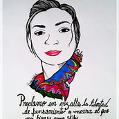 Ella es.... Un proyecto de Ilustración tradicional y Diseño de Carolina Galia Hernández - 27.06.2013