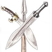 The Iliad. Traditional illustration project by Pablo Morcillo González - 07.04.2013