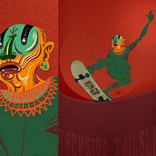 xingu skt. Un progetto di Illustrazione tradizionale e Design di Bruno Brasil bruno - 04.07.2013