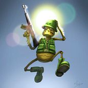 Flea Fleet. Un projet de 3D, Informatique, Programmation, Design  , et UX / UI de Helena Ruiz - 15.07.2013