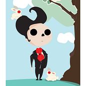 En el campo. Traditional illustration project by Nexxxas Fernandez - 07.15.2013
