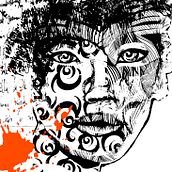 Lady. Design, UX / UI, and Traditional illustration project by Ezequiel Boullosa - 07.17.2013