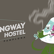 Hostel Hemingway - Motion. Un proyecto de Cine, vídeo, televisión y Motion Graphics de Verónica Eguaras Alcántara - 01.08.2013