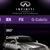 Infiniti in motion app. Programming, and Advertising project by juanan jimenez - 08.28.2013