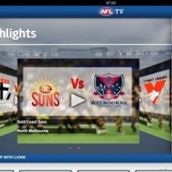 AFL iPad video client app. Programming, Advertising, Film, Video, and TV project by juanan jimenez - 08.28.2013