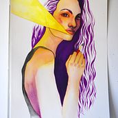 Shut up. Ilustração tradicional projeto de ingrid_gon - 02.09.2013