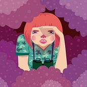 Where're you?. Ilustração tradicional projeto de ingrid_gon - 02.09.2013