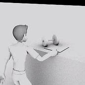 THIS side up - animation test. Un proyecto de Motion Graphics y 3D de Daniel Mariño Ruiz - 03.09.2013