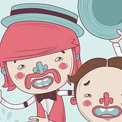 Lo canta la gente. Design, Advertising, and Traditional illustration project by David Navarro Bravo - 09.19.2013