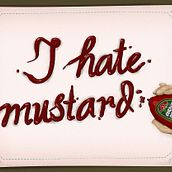 I Hate Mustard. Un proyecto de Diseño e Ilustración tradicional de Banessa Millet - 01.10.2013
