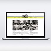 Web y Biblioteca virtual Fundación la Sierra CV. Een project van Ontwerp van Maria José Cuenca Ibáñez - 03.10.2013