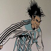 leo Messi. Un proyecto de Ilustración tradicional de Xavier Cots Gomez - 14.10.2013