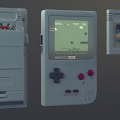 GameBoy. Design, Fotografia, e 3D projeto de Alvaro Orasio Garcia - 15.10.2013