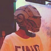 Casco Ironman. Un proyecto de Diseño y 3D de Dámaso Suárez - 24.10.2013