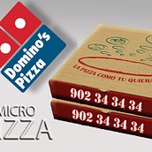 Packaging Domino´s Pizza. Un progetto di Pubblicità di Joakin Villar - 30.10.2013