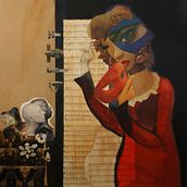 Amor al collage. Traditional illustration project by Marta Gómez Rangel - 10.29.2013