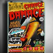 Garage Damage. Design, Traditional illustration, and Music project by Jacobo García Peñalver - 11.03.2013