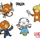 Publicidad y Merchandising. Traditional illustration project by Marc'Ban Grylls - 11.20.2013