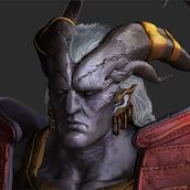 Arishok of Dragon Age 2 Zbrush. 3D projeto de Leti M. Vila - 24.11.2013