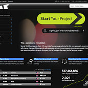 blur Group website. Design project by Marta Vaquero Martin - 11.24.2013