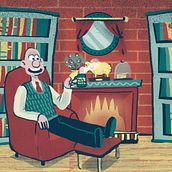 Wallace & Gromit. Design, and Traditional illustration project by Andrés Lozano - 11.24.2013