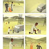 SE7EN. Design, and Traditional illustration project by Andrés Lozano - 11.24.2013