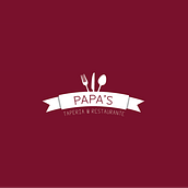 Nueva Imagen Papa's Taperia & Restaurante. Design project by Carlos Garrido Velasco - 11.25.2013