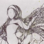 ELLA. Traditional illustration project by IVHAN R FRANCO - 11.25.2013