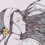 EL CANTO DE LA SIRENA. Traditional illustration project by IVHAN R FRANCO - 11.25.2013