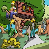 Ilustración | Homesweetcinema. Traditional illustration project by Ricardo Imbern - 01.03.2014
