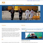Web Rudder logistics. Design project by Germán Vaquer Betes - 04.09.2013