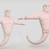 Personaje Demonio. 3D project by Érika G. Eguía - 07.20.2013