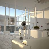 INFOGRAFIAS 3D CASAS DE HOY. Design, Publicidade, e 3D projeto de Juan Jesús Sánchez - 26.11.2013