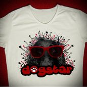 Dog Star. Projekt z dziedziny Design, Trad, c, jna ilustracja i Fotografia użytkownika Bárbara Sanz González - 02.07.2014