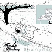 Ilustraciones para página web Frenchly speaking Ein Projekt aus dem Bereich Traditionelle Illustration von Anne Derenne - 26.11.2013