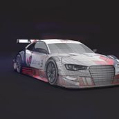 Audi DTM RS5. 3D project by Víctor Hernández García - 11.28.2013